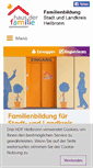 Mobile Screenshot of hdf-hn.de